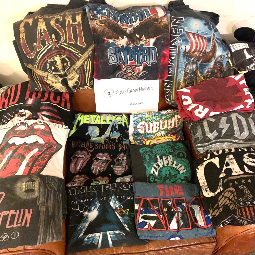 Unisex/Men’s Mystery Band Tees • Top Rated Seller - Picture 1 of 9